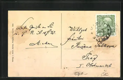 AK Kaplitz, Marktplatz