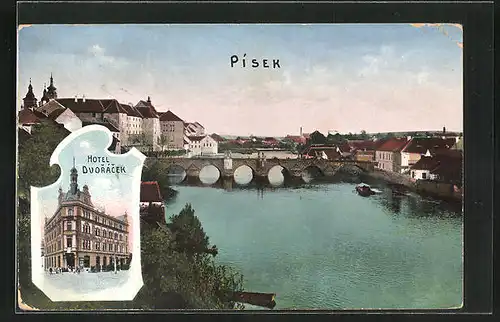 AK Pisek, Hotel Dvoracek, Celkový pohled