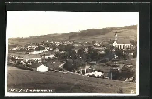 AK Hohenfurt / Böhmerwald, Totalansicht