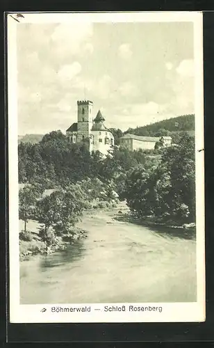 AK Rosenberg, Blick zum Schloss