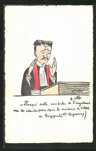 Künstler-AK Richter fällt ein Urteil