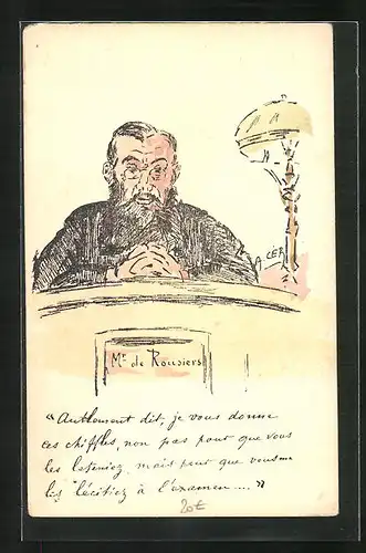 Künstler-AK Richter verfolgt die Verhandlung aufmerksam