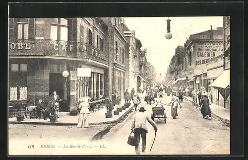 AK Berck, La Rue de Paris