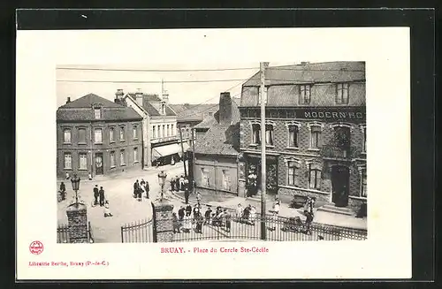 AK Bruay, Place du Cercle Ste-Cecile