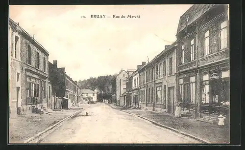 AK Bruay, Rue du Marché