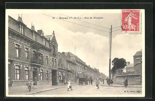 AK Bruay, Rue de Houdain
