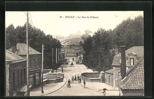AK Bruay, La Rue du Chateau