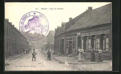 AK Bruay, Rue du Hamel