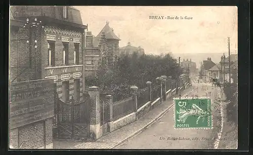 AK Bruay, Rue de la Gare