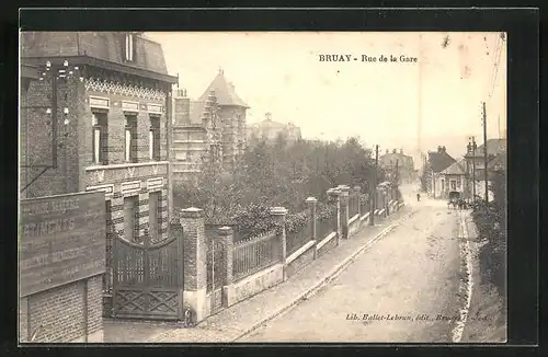 AK Bruay, Rue de la Gare