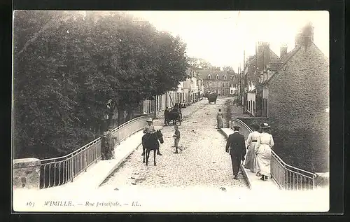 AK Wimille, Rue Principale