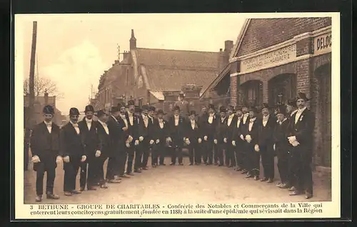 AK Bethune, Groupe de Charitables, Confrerie des Notables et Commercants de la Ville
