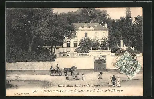 AK St-Laurent-Blangy, Chateaux du Pas-de-Calais, Chateau des Dames d`Avesnes