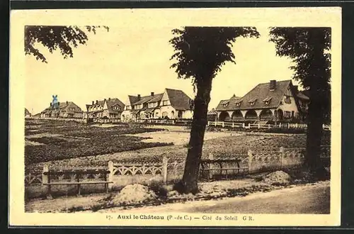 AK Auxi-le-Chateau, Cité du Soleil
