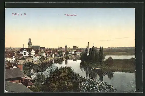 AK Calbe a. S., Totalansicht