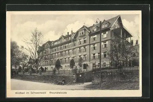 AK Wildbad / Schwarzwald, Rheumaheilstätte