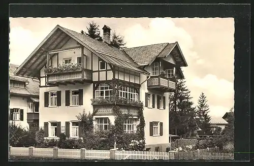 AK Oberstdorf / Allgäu, Seealphaus, Maximilianstrasse 3