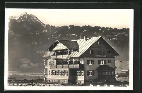 AK Oberstdorf / Allgäu, Christliches Hospiz