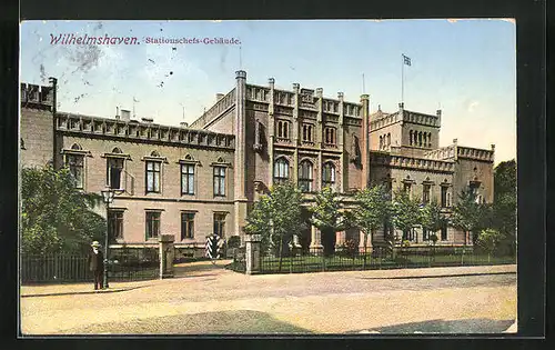 AK Wilhelmshaven, Stationschefs-Gebäude