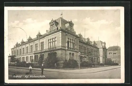 AK Krefeld, Die Kgl. Webeschule