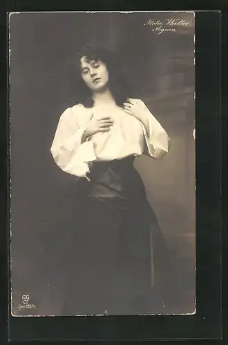 AK Schauspielerin Reta Walter in Mignon