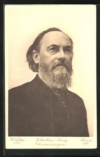 AK Oberammergau, Passionsspiele 1910, Sebastian Lang als Annas