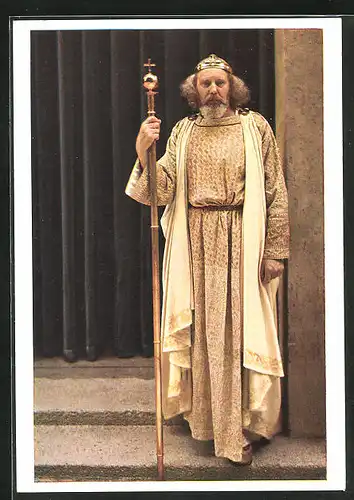 AK Oberammergau, Passionsspiele 1934, Prolog-Darsteller Anton Lang