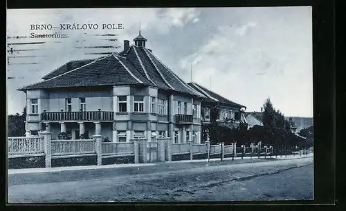 AK Brünn / Brno-Kralovo Pole, Sanatorium