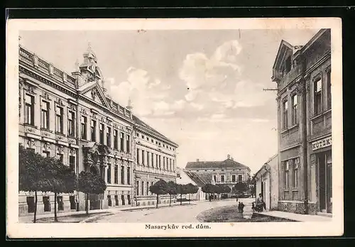 AK Göding / Hodonin, Masarykuv rod dum