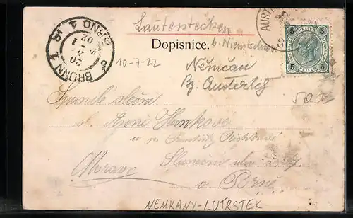 AK Nemkany-Lutrstek, Pouthický Chrám Páne, Hostinec a Lázné