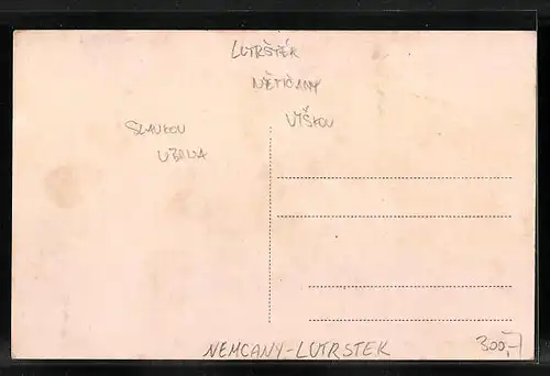 AK Nemcany-Lutrstek, Pouthický Chrám Páne, Hostinec a Lázné