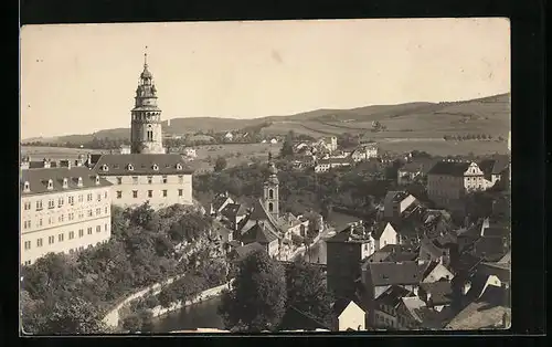 AK Krumau / Cesky Krumlov, Celkovy pohled, Zamek