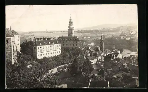 AK Krumau / Cesky Krumlov, Zamek, Panorama