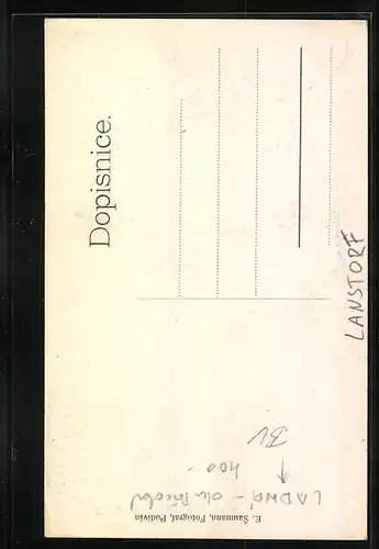 AK Lanstorf, Slavnost sveceni kostelniho krize v Lanstorfe