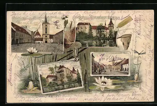 AK Blatná, Namesti, Zamek, Koubkova trida