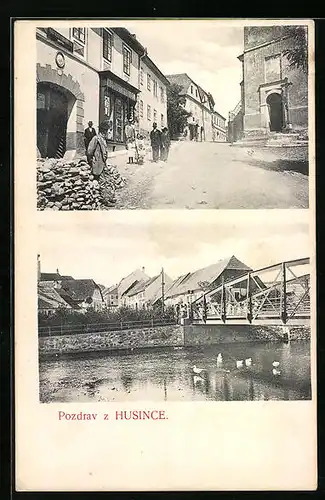 AK Husinec, Most, Obchod