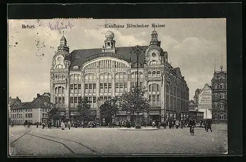 AK Erfurt, Kaufhaus Römischer Kaiser