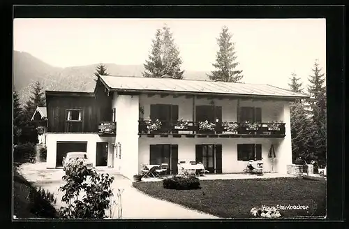 AK Schönau / Berchtesgaden, Hotel-Haus Steinbacher