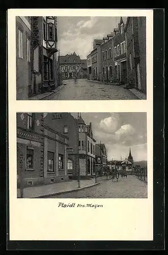 AK Plaidt /Mayen, Strassenansichten aus der Ortschaft