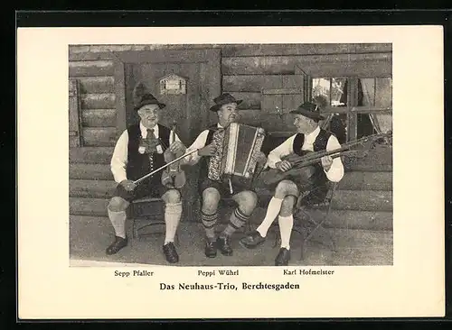 AK Berchtesgaden, Musiker des Neuhaus-Trio