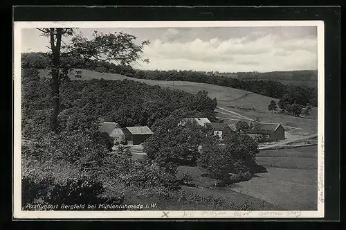 AK Bergfeld /Mühlenrahmede, Blick auf Ort