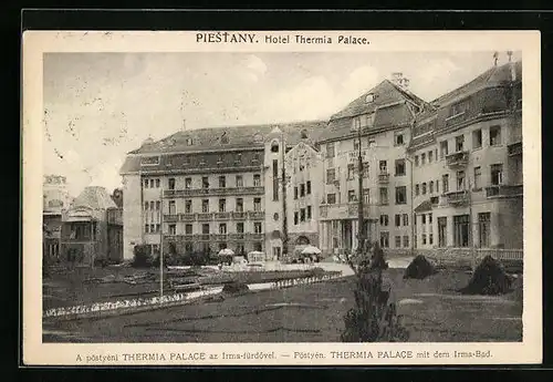 AK Piestany, Hotel Thermia Palace
