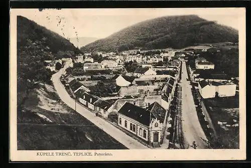 AK Kupele Trenc. Teplice, Panorama