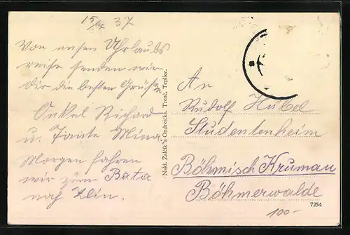 AK Kupele Trenc. Teplice, Panorama