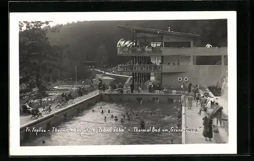 AK Trenc. Teplice, Thermalne kupaliste Zelena zaba