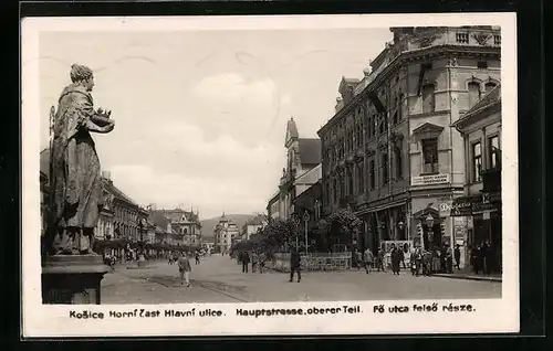 AK Kosice, Oberer Teil der Hauptstrasse