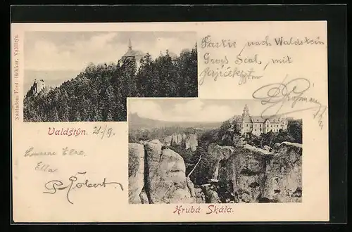 AK Hruba Skala, Valdstýn, Panorama