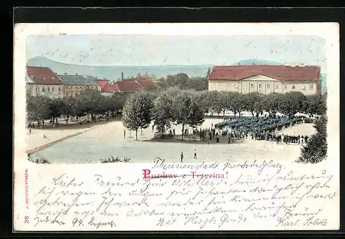 AK Theresienstadt / Terezin, Namesti