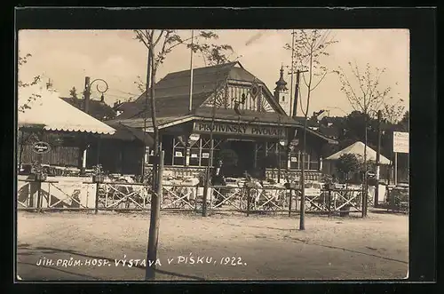 AK Pisek, Jih. Prum. Hosp. Vystava 1922