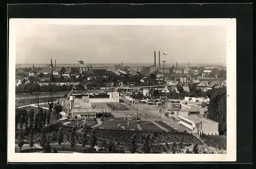 AK Prerov, Stredomoravska vystava 1936, Panorama